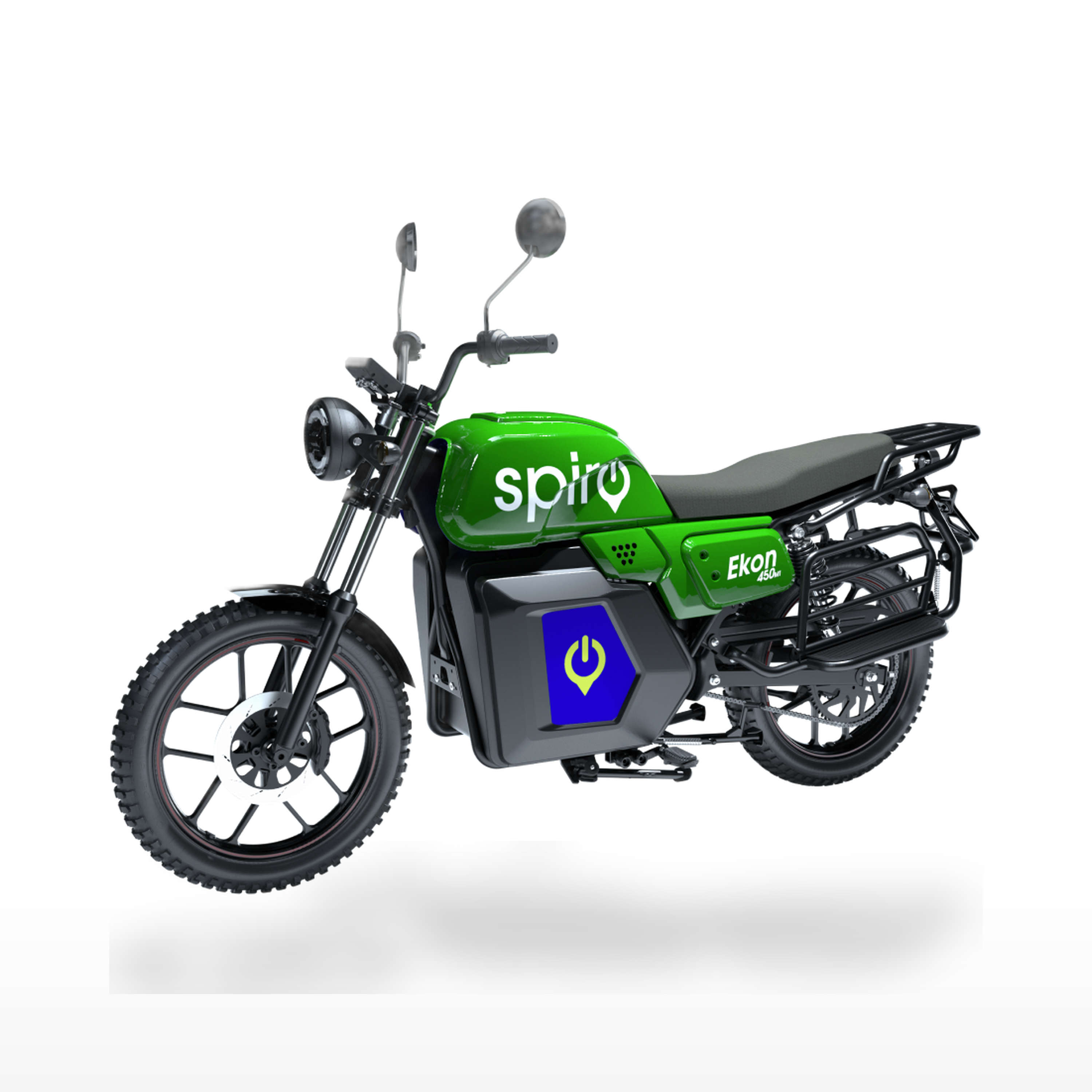 Spiro EKON400M1 battery swapping point in Nairobi for delivery riders