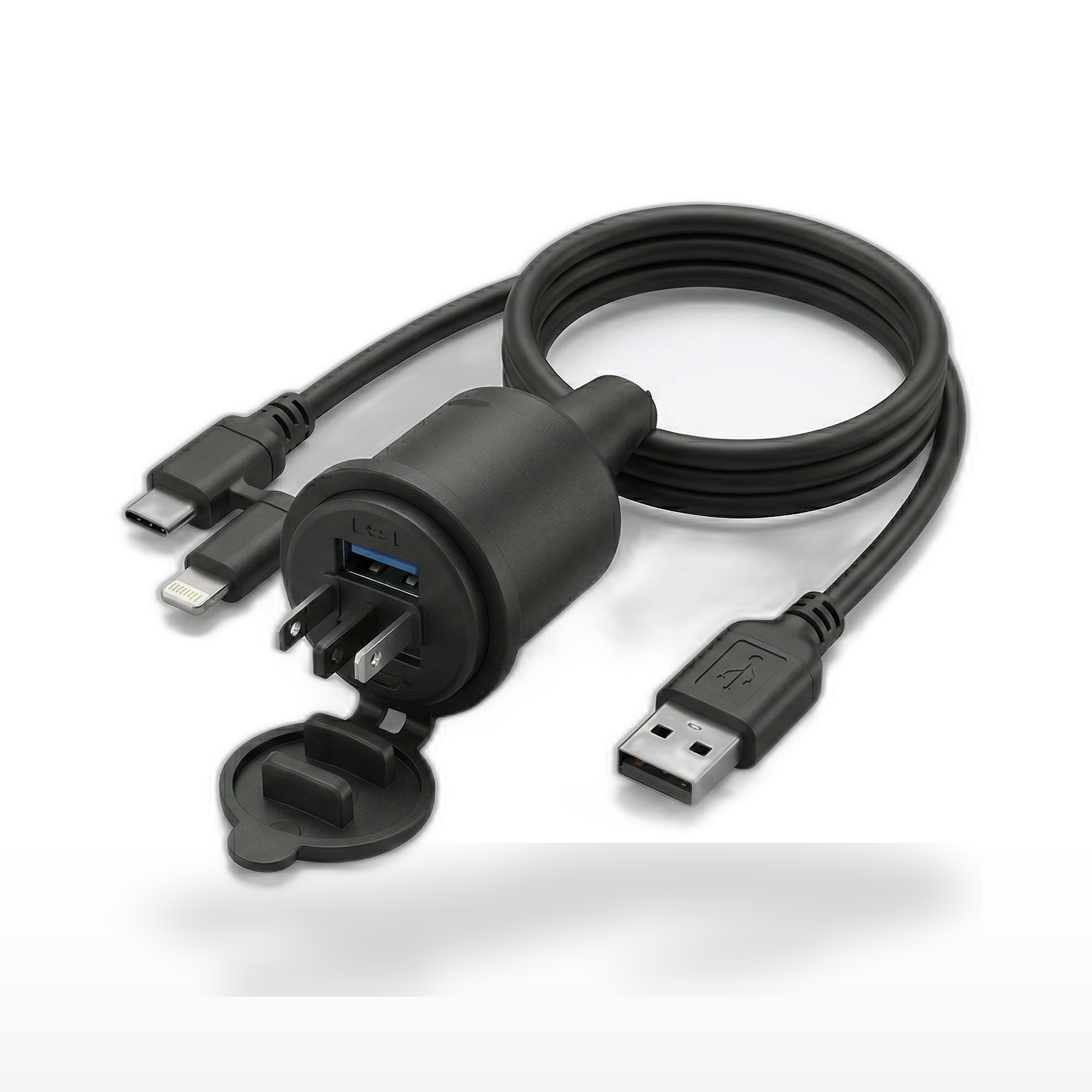 Spiro add-ons and gadgets Rapid Ride USB-C Charger for delivery riders in Nairobi
